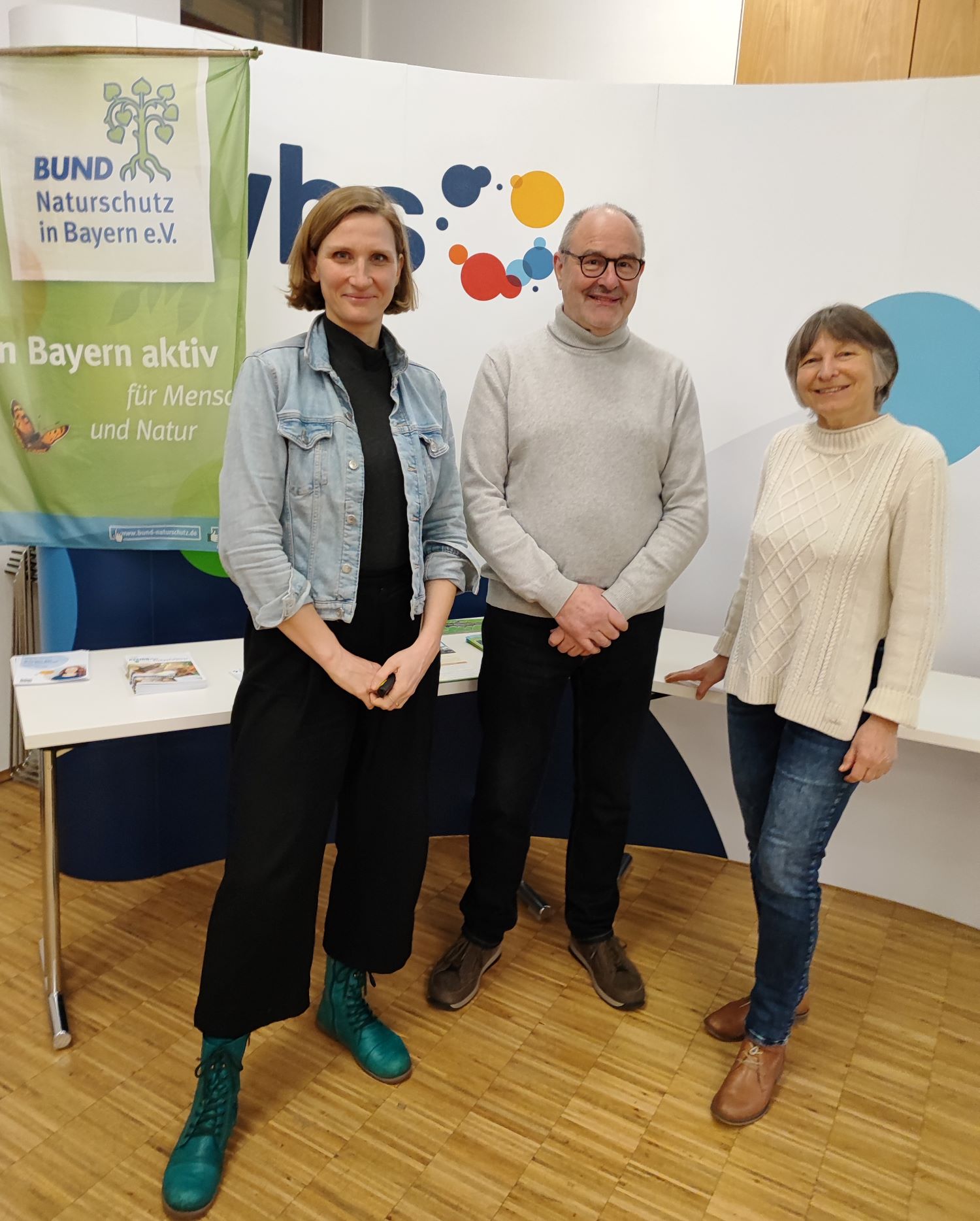 Prof. Melanie Speck, Reinhard Stürmer, Ruth Radl, Foto: BN