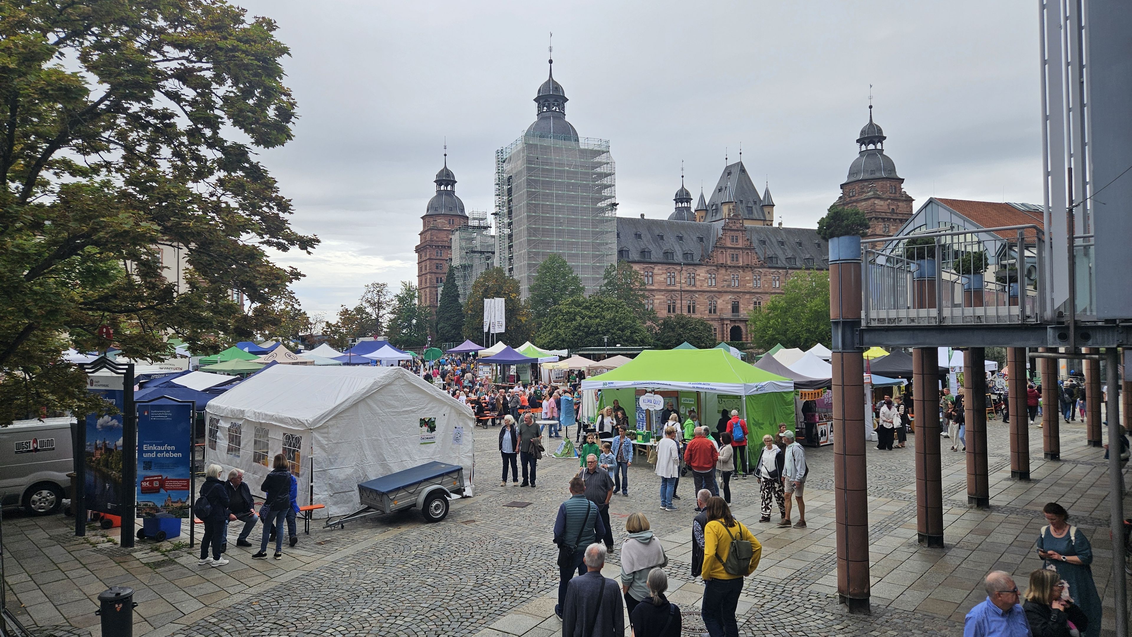 Ökomarkt auf dem Schloßplatz, 20.09.2026, Foto: Y. Hartmann